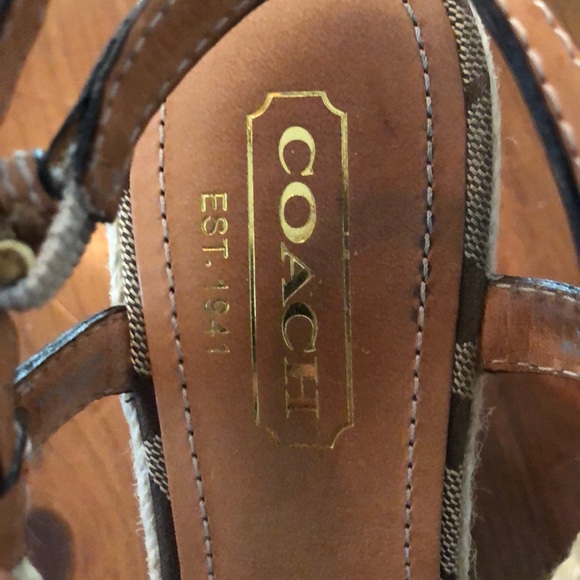 Coach Women’s Wedges size 5.5 - Picture 3 of 5